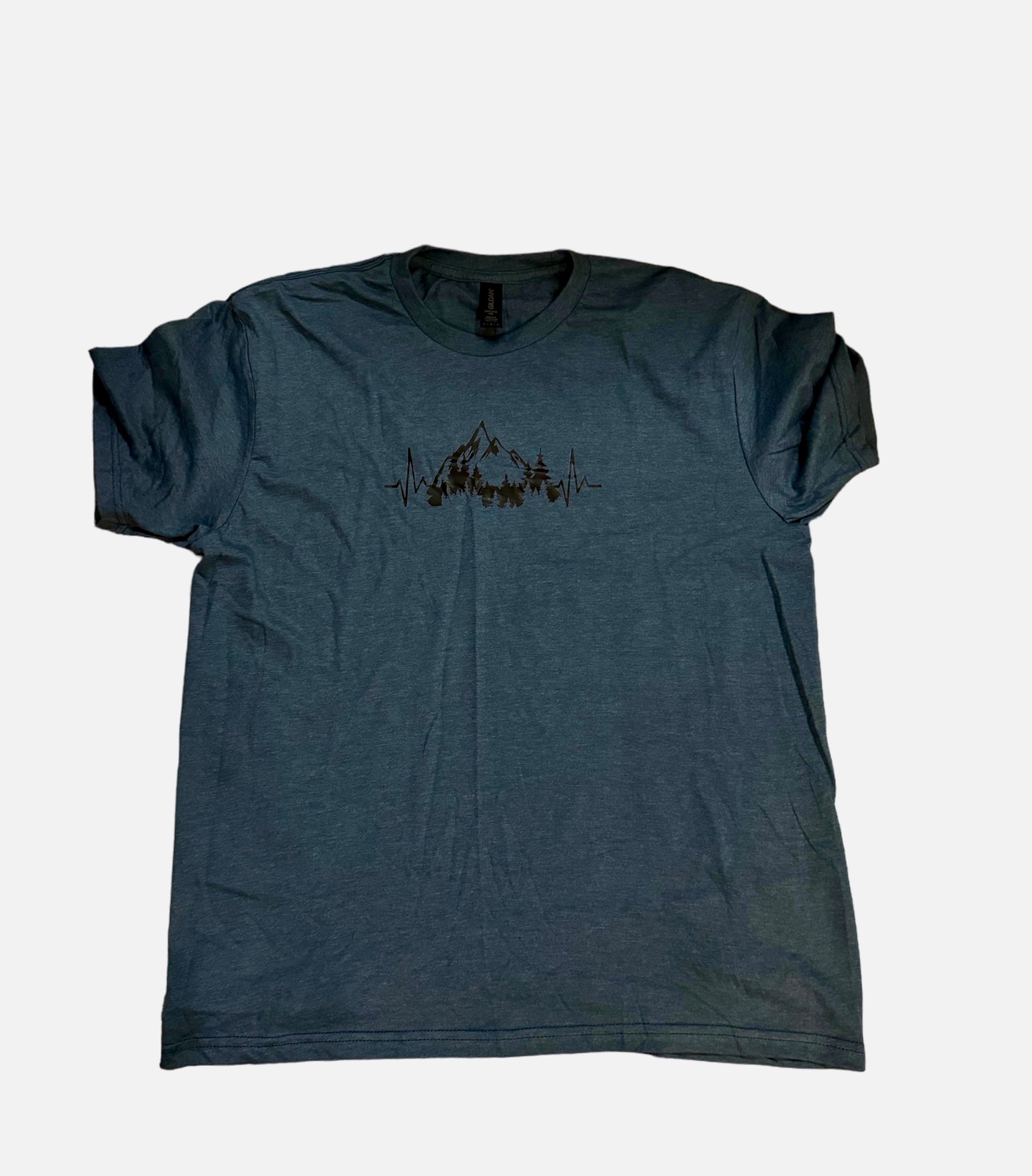 Peak Pulse-Navy Blue T-shirt