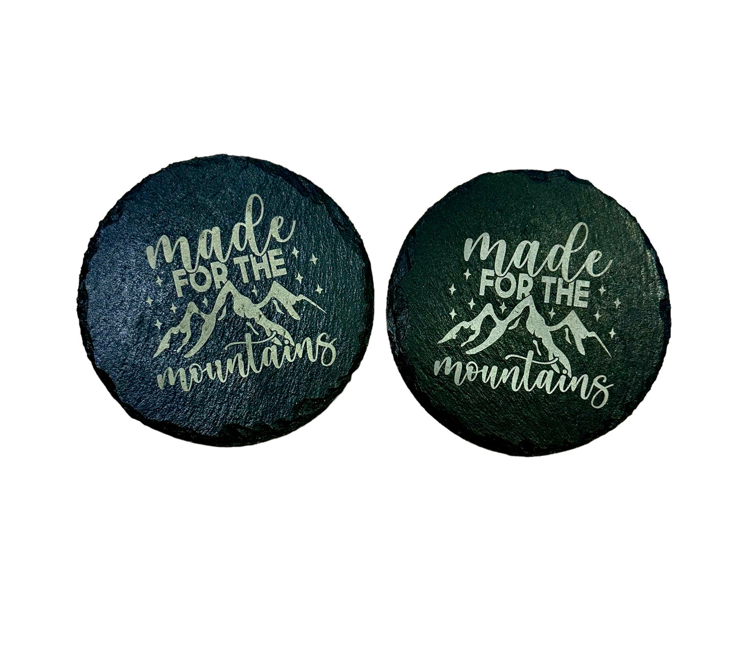 Made In The Mountains Slate Coaster’s