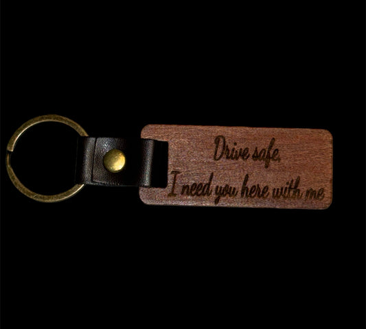 Need You Safe Keychain